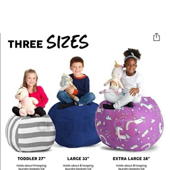 Stuff ‘n Sit Creative QT - Storage Bean Bag - Picture 5 of 6